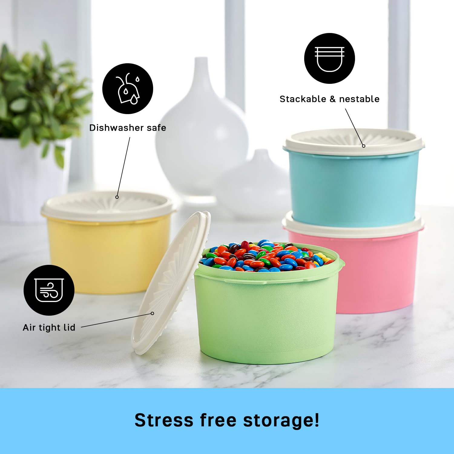 Mua Tupperware Heritage Collection 食品保存キャニスター8点